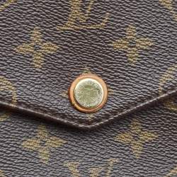 Pre Owned Louis Vuitton Brown Monogram Canvas Mabillon Crossbody Bag