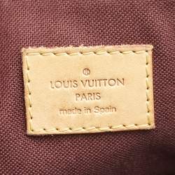 Pre Owned Louis Vuitton Brown Monogram Canvas Mabillon Crossbody Bag