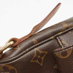 Pre Owned Louis Vuitton Brown Monogram Canvas Mabillon Crossbody Bag