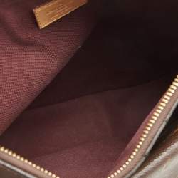 Pre Owned Louis Vuitton Brown Monogram Canvas Mabillon Crossbody Bag