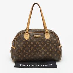 Pre Owned Louis Vuitton Monogram Canvas Montorgueil GM Bag