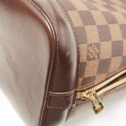 Pre Owned Louis Vuitton Damier Ebene Canvas Alma PM Bag