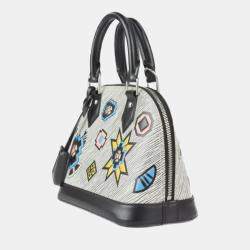 Pre Owned Louis Vuitton Multicolor Epi Leather Azteque Alma BB Top Handle Bag