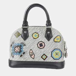 Pre Owned Louis Vuitton Multicolor Epi Leather Azteque Alma BB Top Handle Bag