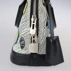 Pre Owned Louis Vuitton Multicolor Epi Leather Azteque Alma BB Top Handle Bag