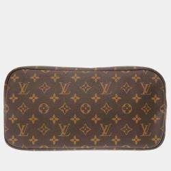 Louis Vuitton Brown Monogram Canvas Neverfull MM Tote Bag