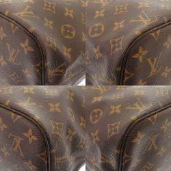 Louis Vuitton Brown Monogram Canvas Neverfull MM Tote Bag