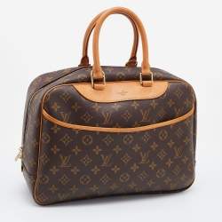 Pre Owned Louis Vuitton Monogram Canvas Deauville Bag