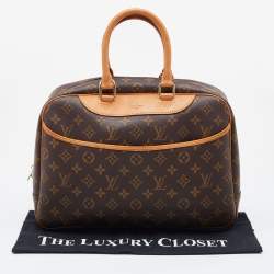 Pre Owned Louis Vuitton Monogram Canvas Deauville Bag
