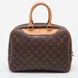 Pre Owned Louis Vuitton Monogram Canvas Deauville Bag