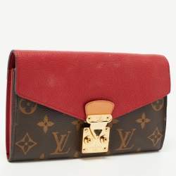 Louis Vuitton Cherry Monogram Canvas and Leather Pallas Wallet