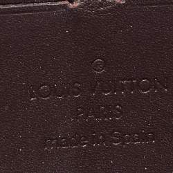 Louis Vuitton Amarante Monogram Vernis Zippy Wallet