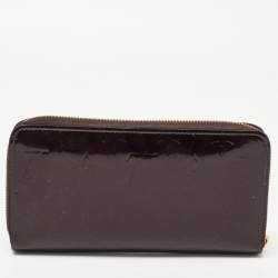 Louis Vuitton Amarante Monogram Vernis Zippy Wallet