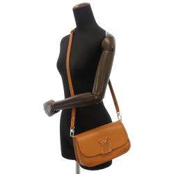 مملوكة مسبقًا Louis Vuitton Brown Epi Leather Buci Crossbody Bag
