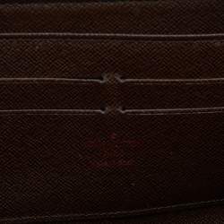 Louis Vuitton Damier Ebene Canvas Zippy Wallet
