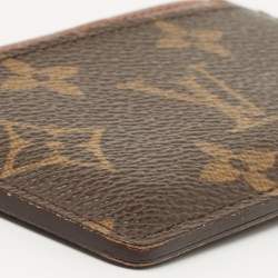 Louis Vuitton Armagnac Monogram Canvas Card Holder