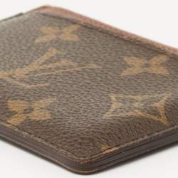 Louis Vuitton Armagnac Monogram Canvas Card Holder