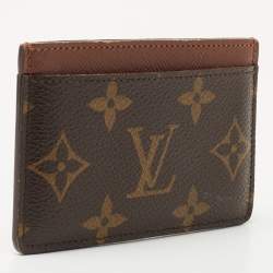 Louis Vuitton Armagnac Monogram Canvas Card Holder