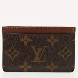 Louis Vuitton Armagnac Monogram Canvas Card Holder