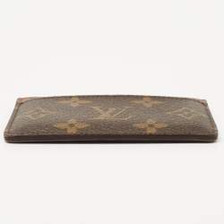 Louis Vuitton Armagnac Monogram Canvas Card Holder