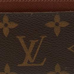 Louis Vuitton Armagnac Monogram Canvas Card Holder