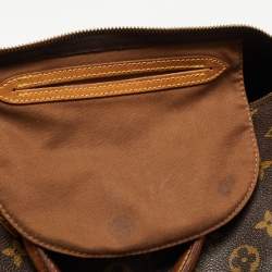 Pre Owned Louis Vuitton Brown Monogram Canvas Speedy 30 Top Handle Bag