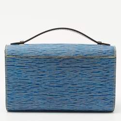 مملوكة مسبقًا حقيبة صغيرة لوي فيتون كليري جلد إيبي دينم 