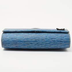 مملوكة مسبقًا حقيبة صغيرة لوي فيتون كليري جلد إيبي دينم 