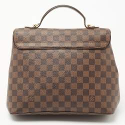 Pre Owned Louis Vuitton Damier Ebene Canvas Bergamo MM Bag
