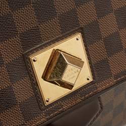 Pre Owned Louis Vuitton Damier Ebene Canvas Bergamo MM Bag