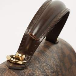 Pre Owned Louis Vuitton Damier Ebene Canvas Bergamo MM Bag
