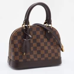 Pre Owned Louis Vuitton Damier Ebene Canvas Alma BB Bag