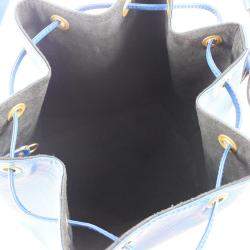 Pre Owned Louis Vuitton Blue Epi Leather Noe Shoulder Bag