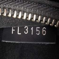 Pre Owned Louis Vuitton Black Epi Leather Kleber PM Bag