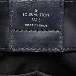 Pre Owned Louis Vuitton Black Epi Leather Kleber PM Bag