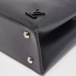 Pre Owned Louis Vuitton Black Epi Leather Kleber PM Bag