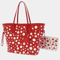 Louis Vuitton, Bags, Yayoi Kusama X Louis Vuitton Red Monogram Dots  Infinity Neverfull Mm