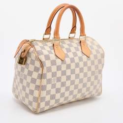 Louis Vuitton Damier Azur Canvas Speedy 25 Bag