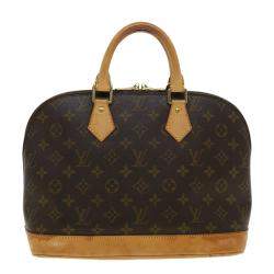 Pre Owned   Louis Vuitton Monogram Alma Hand Bag M51130 LV Auth pt4862