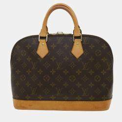 Pre Owned   Louis Vuitton Monogram Alma Hand Bag M51130 LV Auth pt4862
