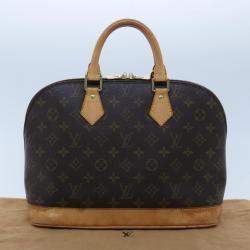 Pre Owned   Louis Vuitton Monogram Alma Hand Bag M51130 LV Auth pt4862