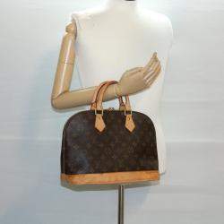 Pre Owned   Louis Vuitton Monogram Alma Hand Bag M51130 LV Auth pt4862