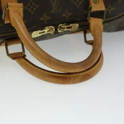 Pre Owned Louis Vuitton Monogram Keepall Bandouliere 60 Boston Bag M41412 LV Auth 33065