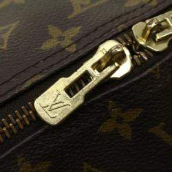 Pre Owned Louis Vuitton Monogram Keepall Bandouliere 60 Boston Bag M41412 LV Auth 33065