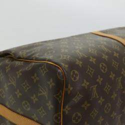 Pre Owned Louis Vuitton Monogram Keepall Bandouliere 60 Boston Bag M41412 LV Auth 33065