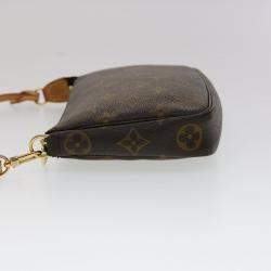 Pre Owned Louis Vuitton Monogram Pochette Accessoires Pouch M51980 LV Auth 30112