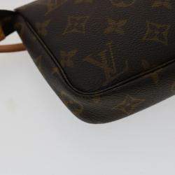Pre Owned Louis Vuitton Monogram Pochette Accessoires Pouch M51980 LV Auth 30112