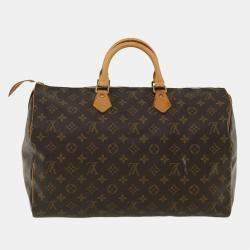Pre Owned   Louis Vuitton Monogram Speedy 40 Hand Bag M41522 LV Auth 33483