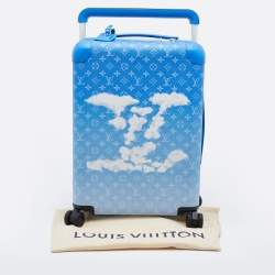 Pre Owned Louis Vuitton Monogram Clouds Canvas Horizon 55 Suitcase