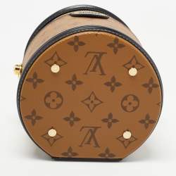 Pre Owned Louis Vuitton Monogram and Reverse Monogram Canvas Cannes Bag